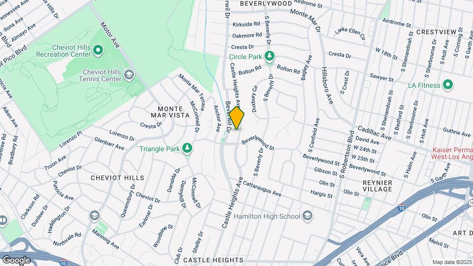 2511 Castle Heights Ave Map and Location Details