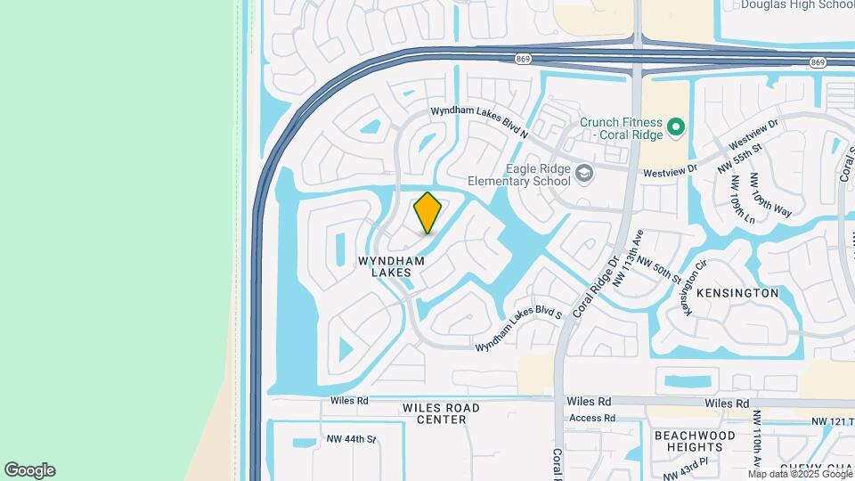 5103 NW 121st Dr Map and Location Details