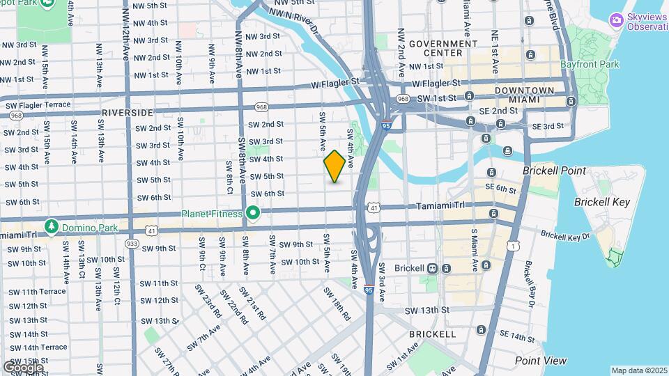 451 SW 6th St Map and Location Details