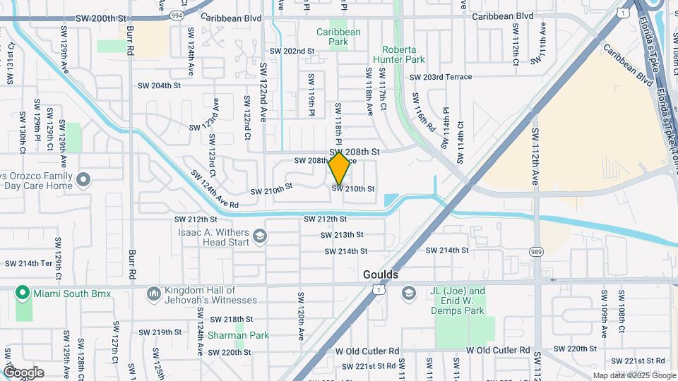 21004 SW 118th Pl Mapa y Detalles de la Ubicación