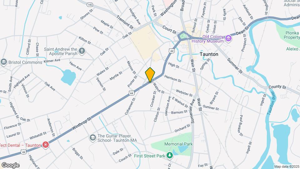 78 Winthrop St Map and Location Details