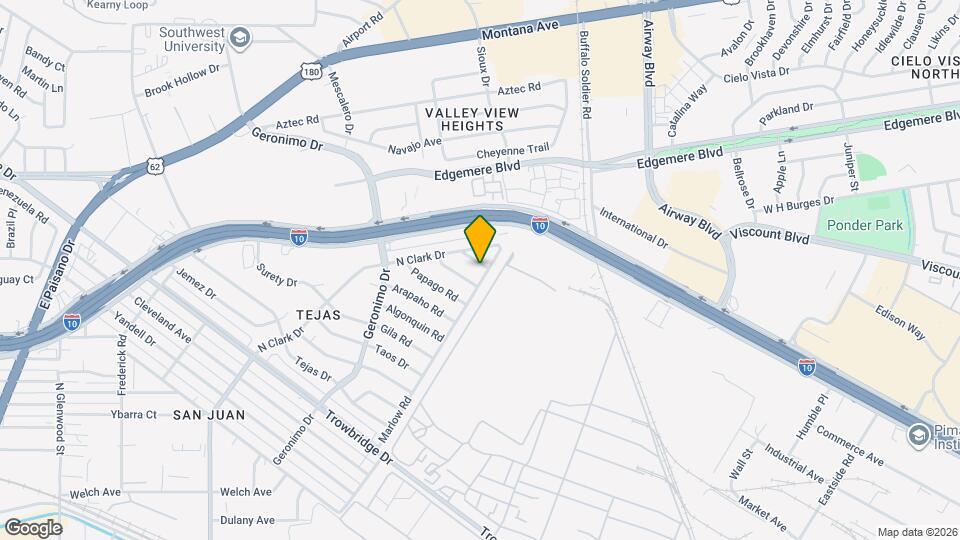 6220 Ute Ln Map and Location Details