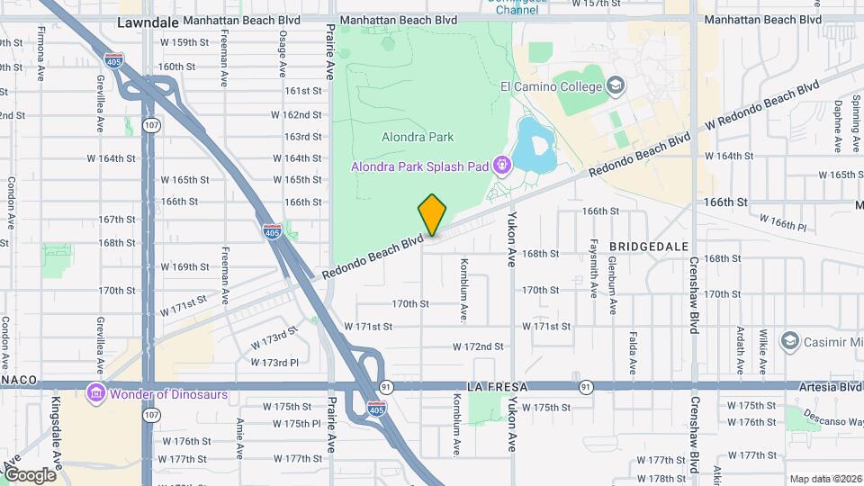 3768 Redondo Beach Blvd Map and Location Details