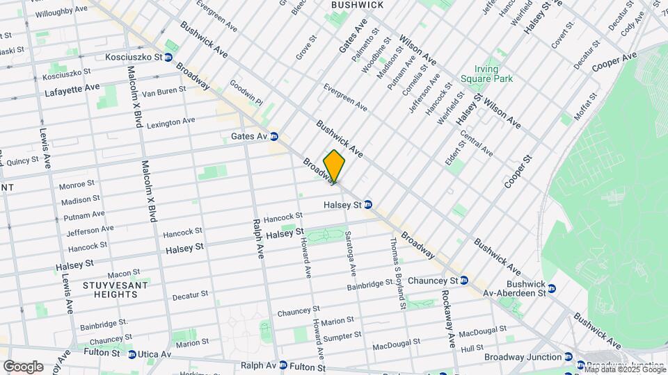 1478 Broadway Map and Location Details