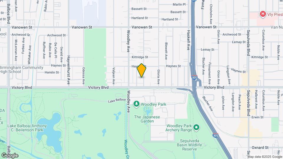 6427 Gaviota Ave Map and Location Details