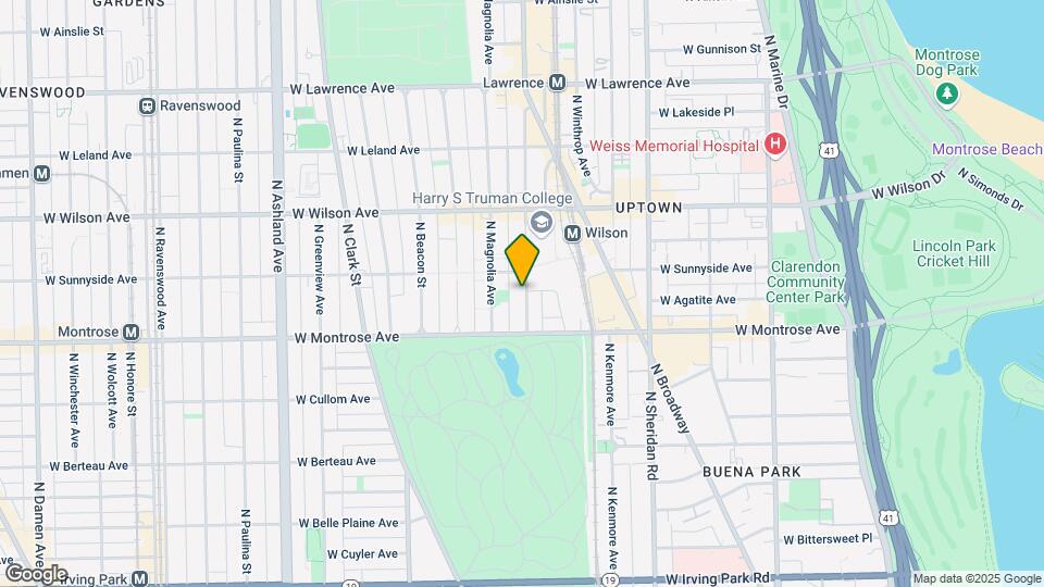 4438 N Racine Ave Map and Location Details