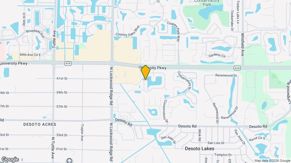 3790 Parkridge Cir Map and Location Details