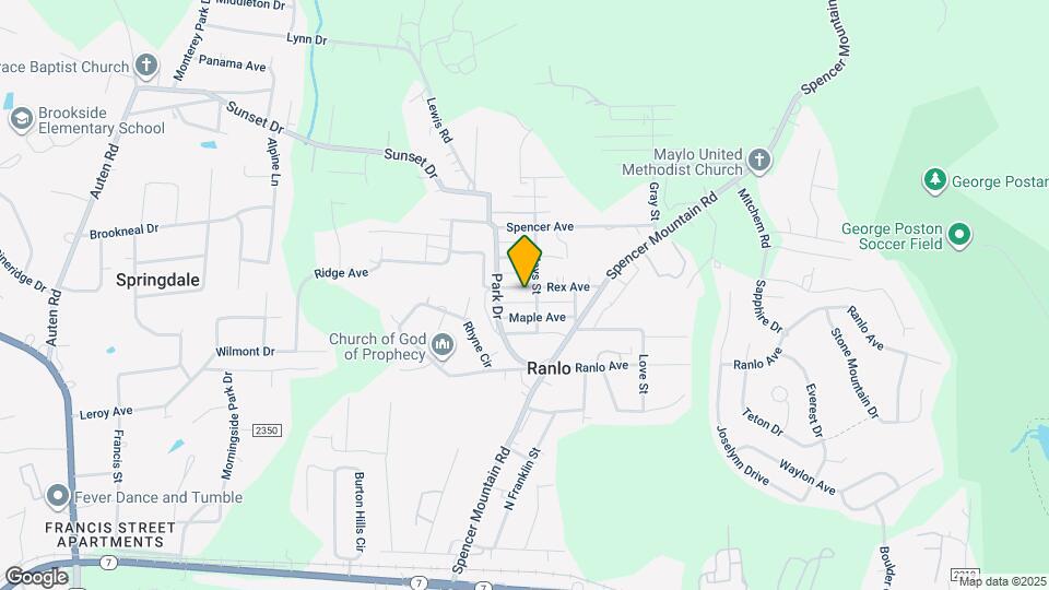 53 Rex Ave Map and Location Details