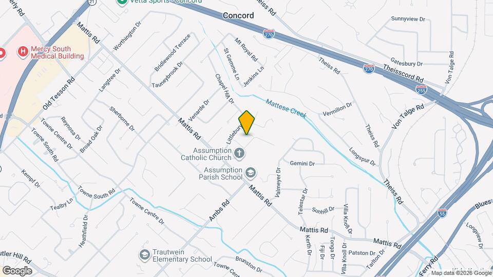 4762 Barroyal Dr Map and Location Details