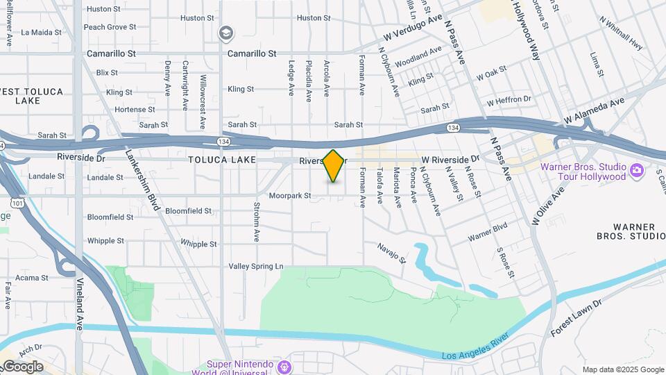 4416 Arcola Ave Map and Location Details