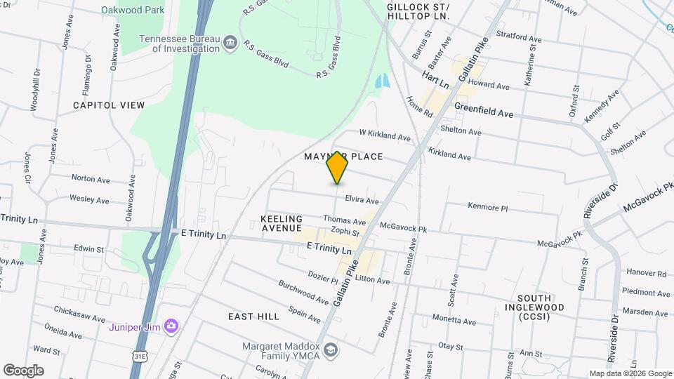 3203 Anderson Pl Map and Location Details