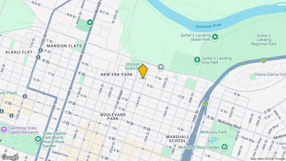 320 23rd St Map and Location Details