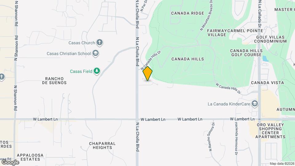 2050 W 3 Oaks Dr Map and Location Details