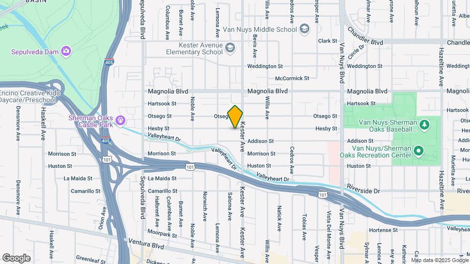 14916 Hesby St Map and Location Details