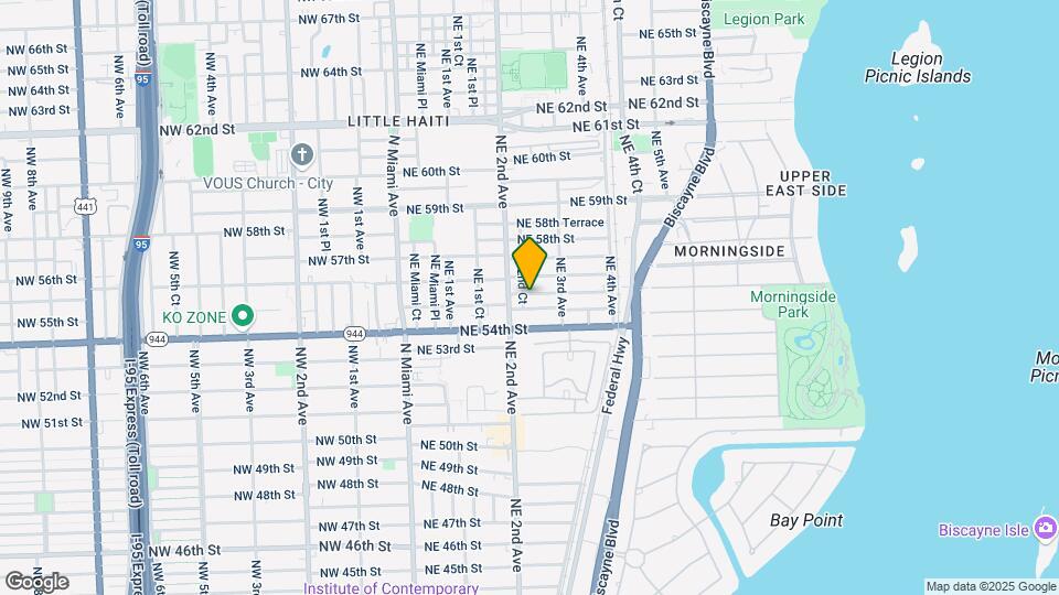 234 NE 55th Terrace Map and Location Details