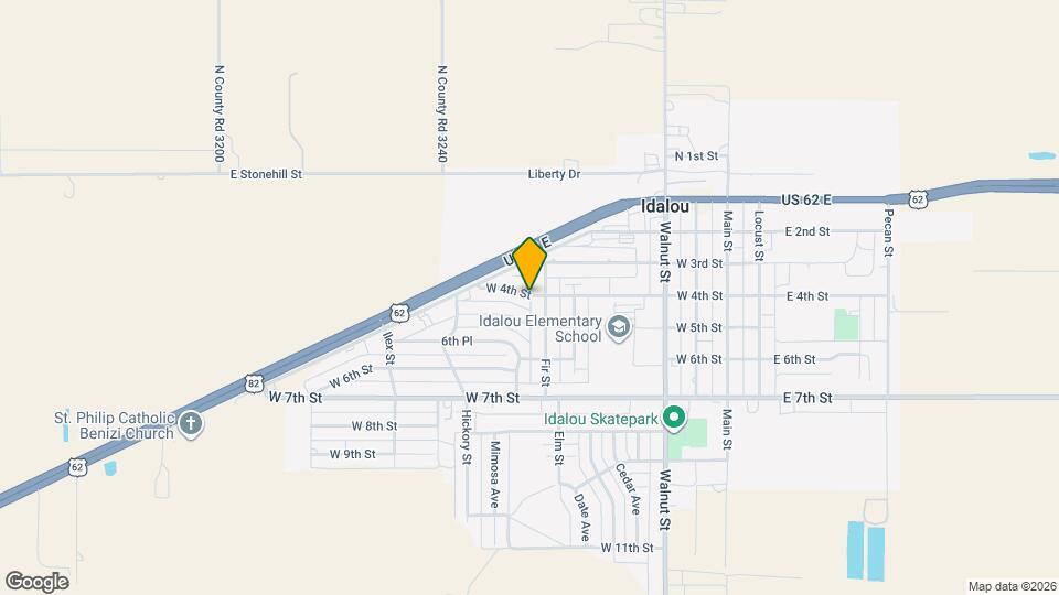 701 W 4th St Map and Location Details