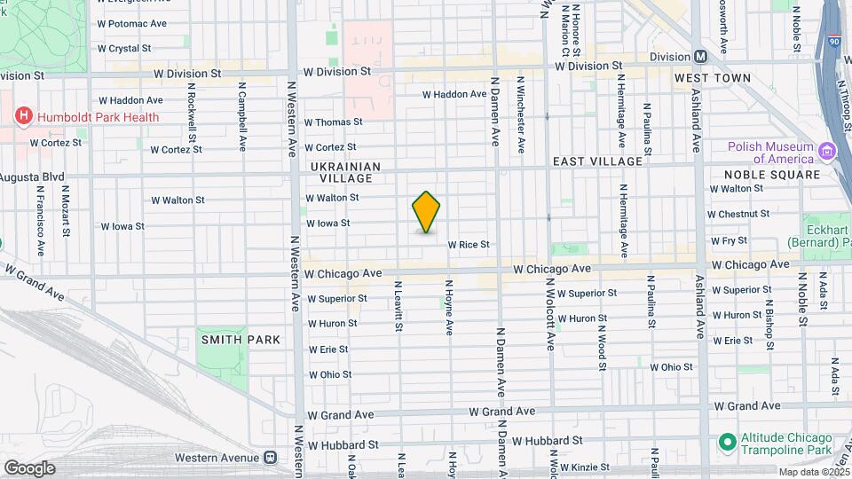 2124 W Rice St, Unit 3 Mapa y Detalles de la Ubicación