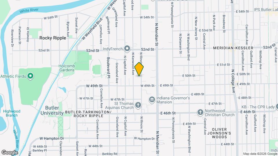 4930 N Illinois St Map and Location Details