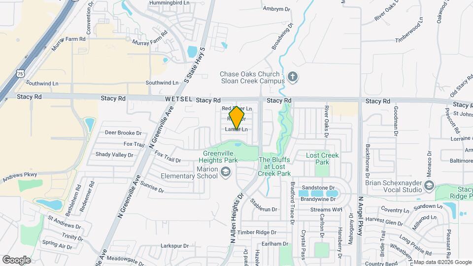 1320 Lamar Ln Map and Location Details