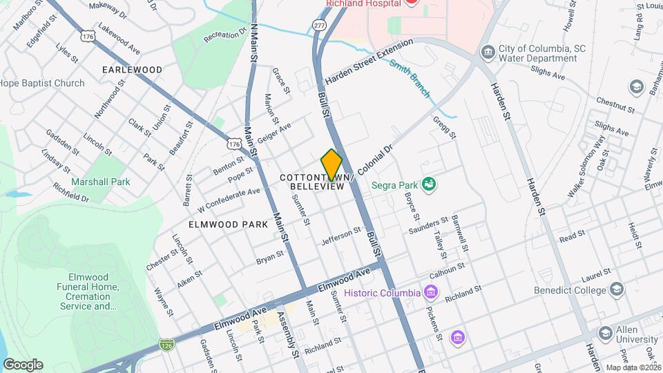 2217 Marion St Mapa y Detalles de la Ubicación