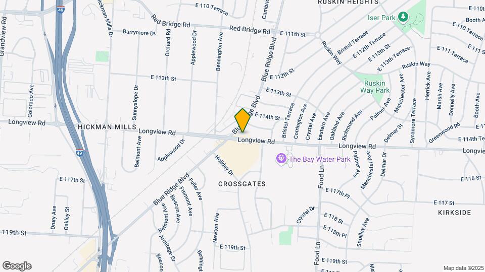 6802 Longview Rd Map and Location Details