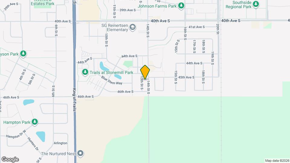 4542 13th St S Map and Location Details