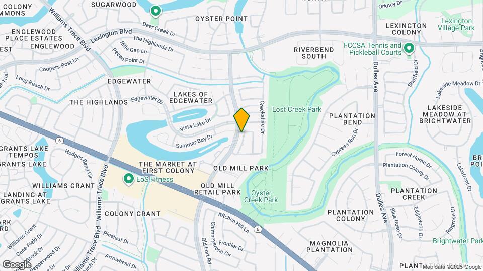 2010 Courtshire Ln Map and Location Details