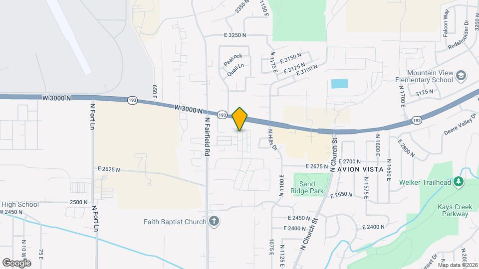 2817 N Airmen Ave, Unit 8 Map and Location Details