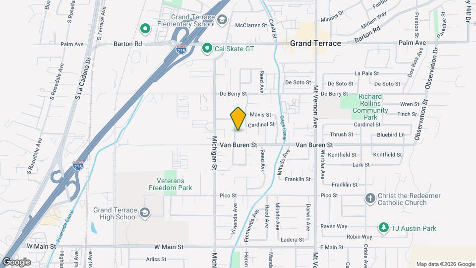 12461 Vivienda Ave Map and Location Details