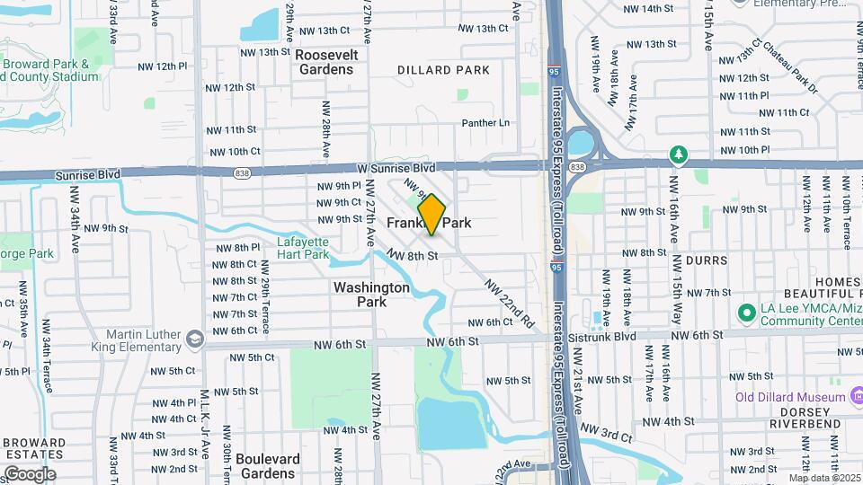 2441 NW 8th Pl-Unit -A Map and Location Details