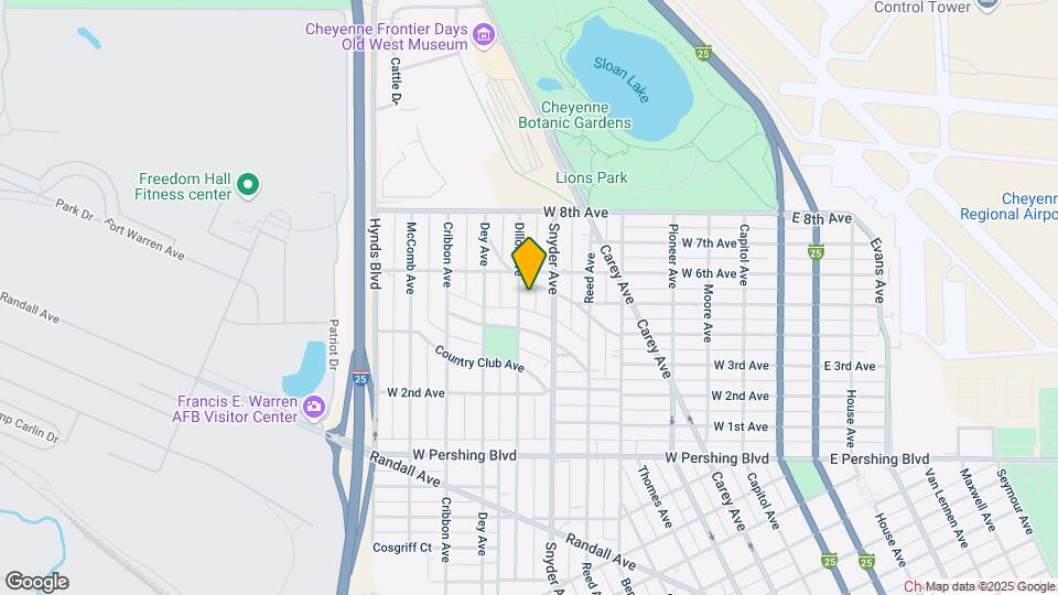 3727 Dillon Ave, Unit Main Floor Home Rental Map and Location Details