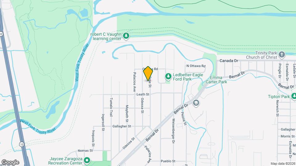 4001 Abilene St Map and Location Details