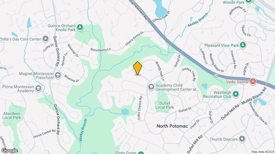 11604 Piney Lodge Rd Map and Location Details