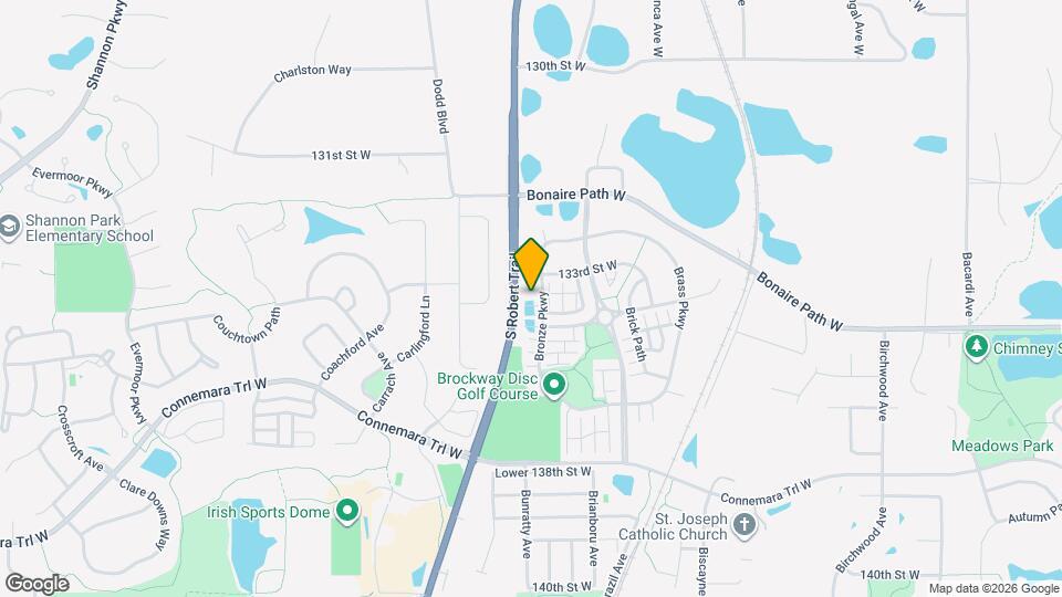 13369 Bronze Pkwy Map and Location Details