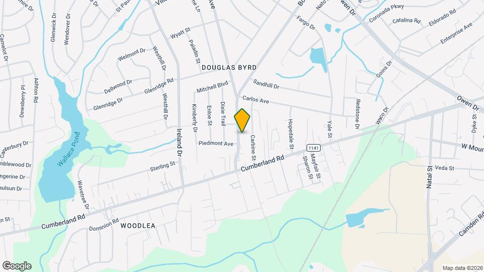 3731 Boone Trail Map and Location Details