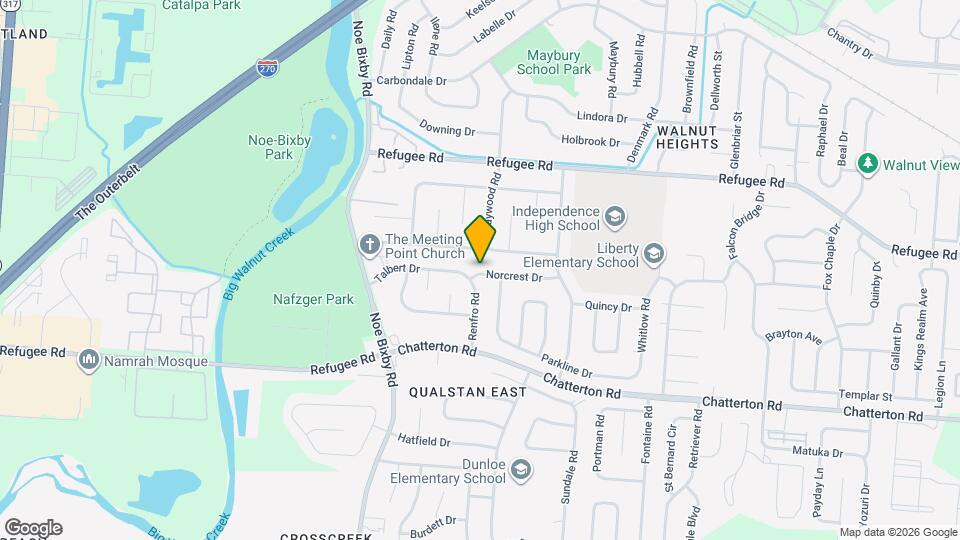 5014 Norcrest Dr Mapa y Detalles de la Ubicación