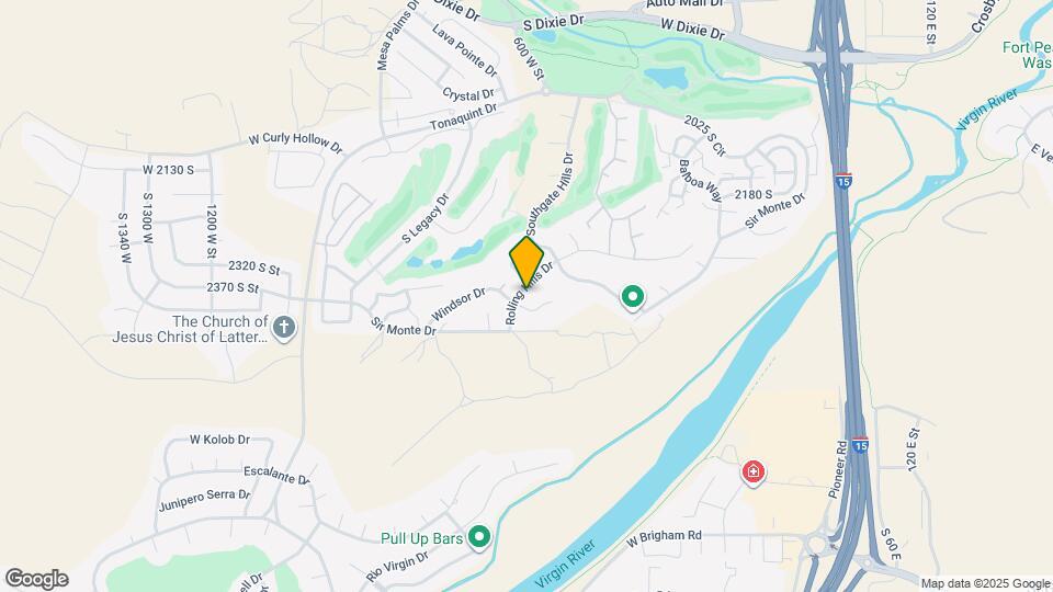 621 Rolling Hills Dr Map and Location Details