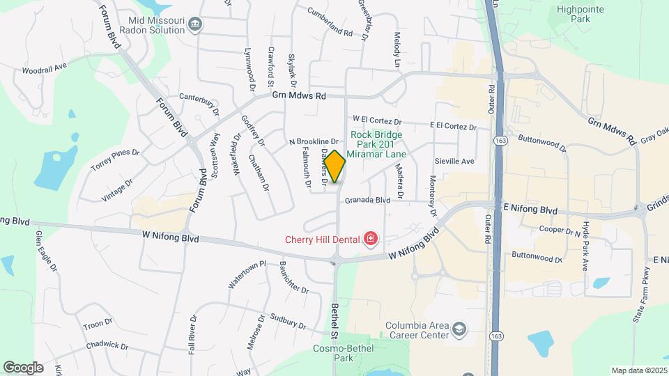 401 S Brookline Dr Map and Location Details