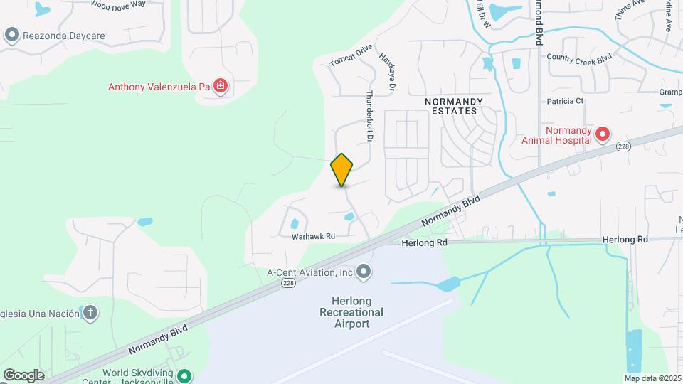 1608 Guardian Dr Mapa y Detalles de la Ubicación