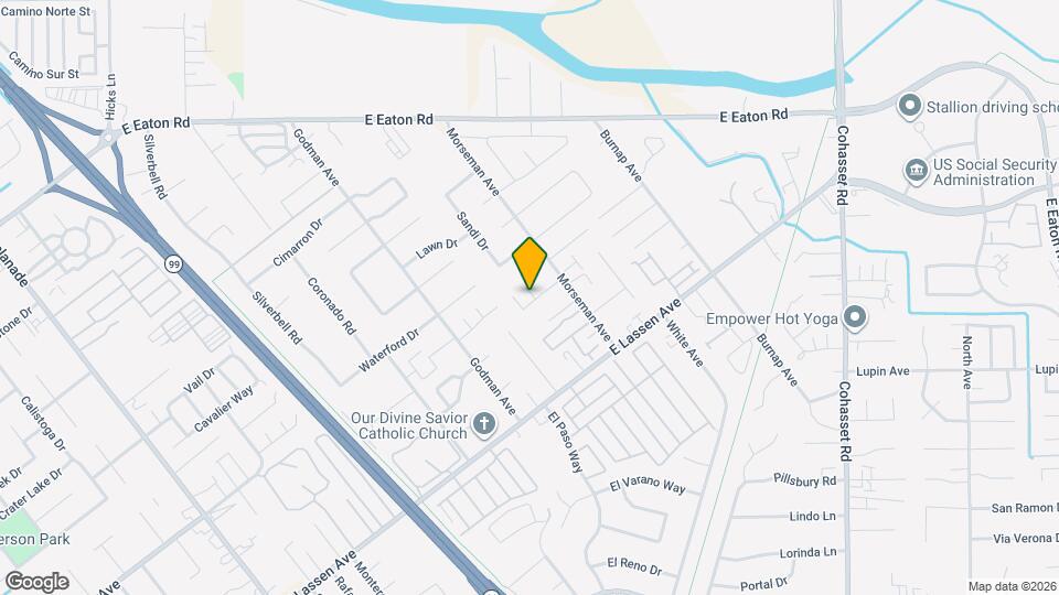 2923 Milo Wy Map and Location Details