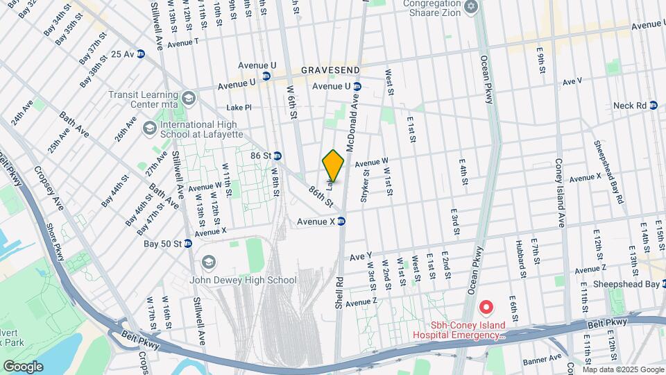 511 Lake St Map and Location Details