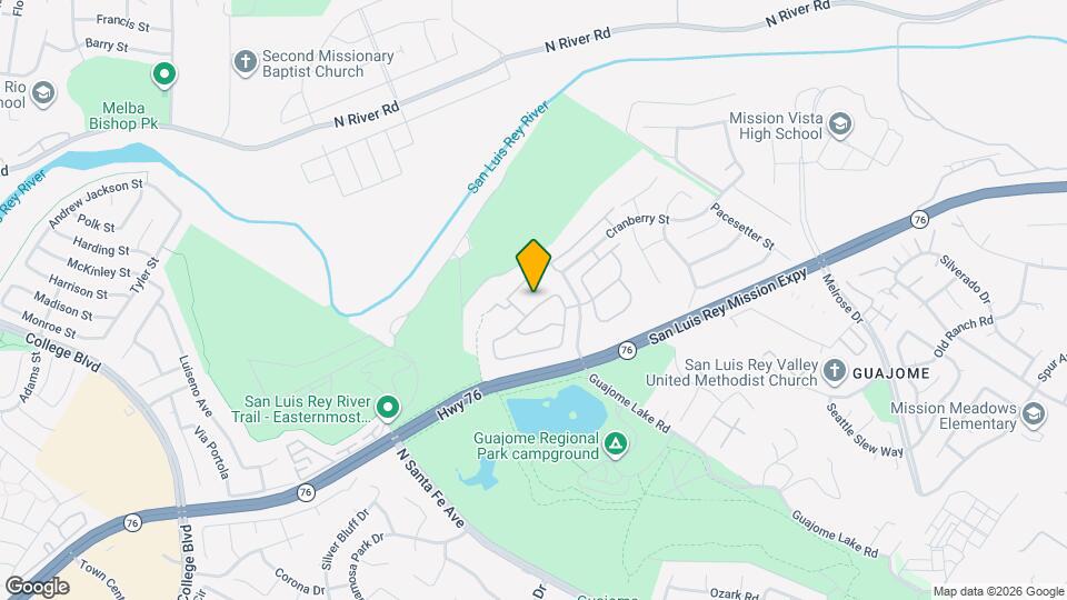 585 Boysenberry Way Map and Location Details