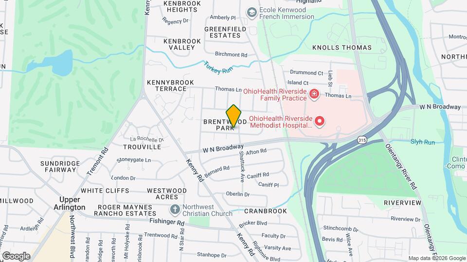 1008 Lambeth Dr Map and Location Details