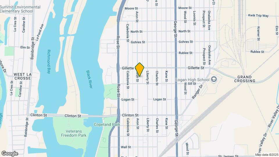 1516 Avon St Map and Location Details