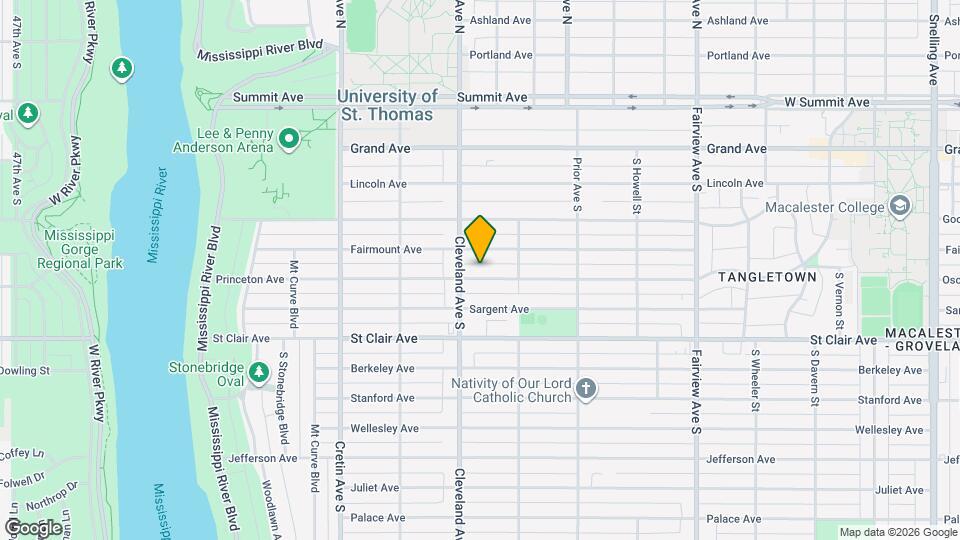 2041 Princeton Ave Map and Location Details
