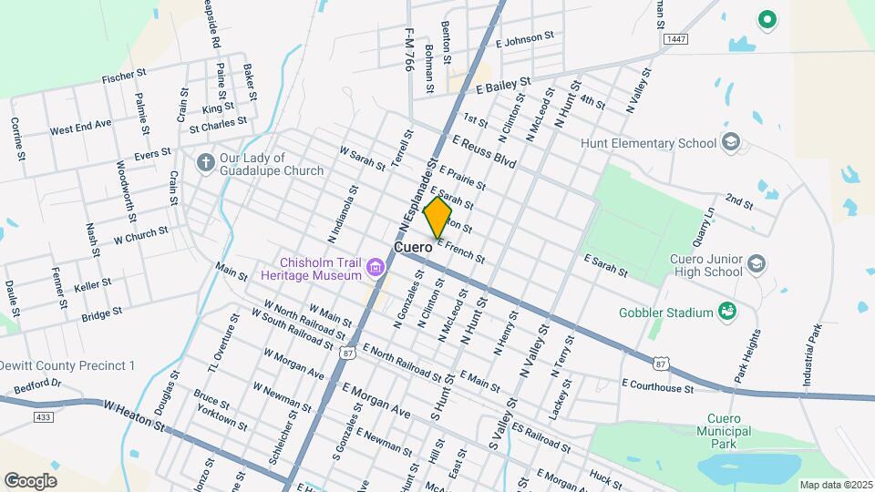 507 N Gonzales St Map and Location Details
