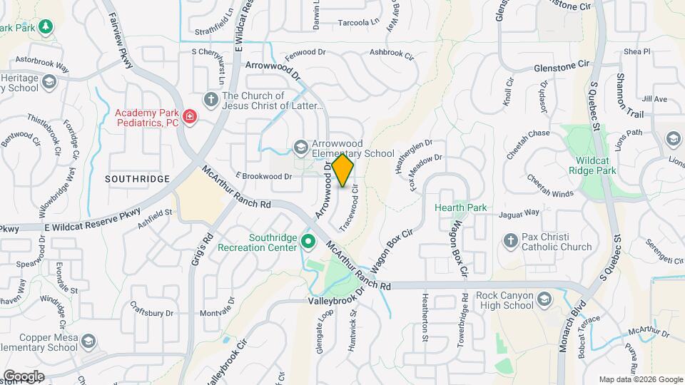 10460 Tracewood Cir Map and Location Details