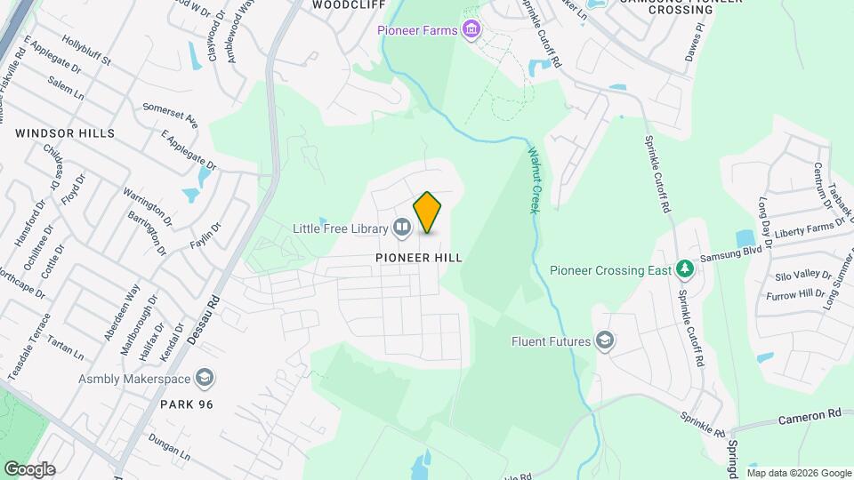 10805 Fulton Ave Map and Location Details