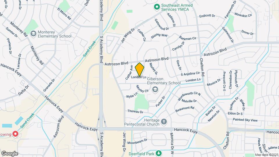 4087 London Ln Map and Location Details