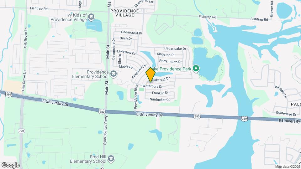 10215 Waterbury Dr Map and Location Details